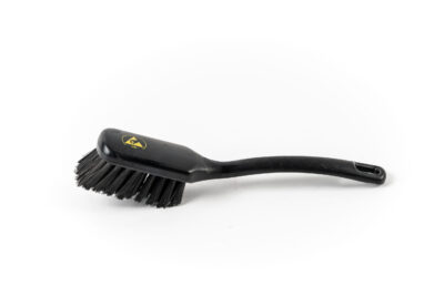 Curved handle utility brush